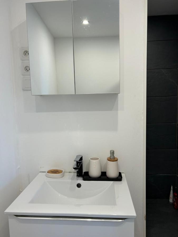 Ferienwohnung Grand T2 Bis Avec Terrasse Et Vue Portel-des-Corbieres Exterior foto